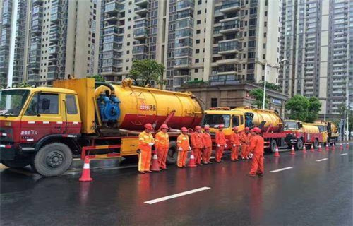 天柱市政管道清淤